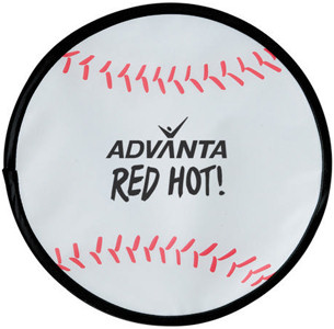 Promotional Flying Discs: 10.5 inch Baseball Flexible Flyers